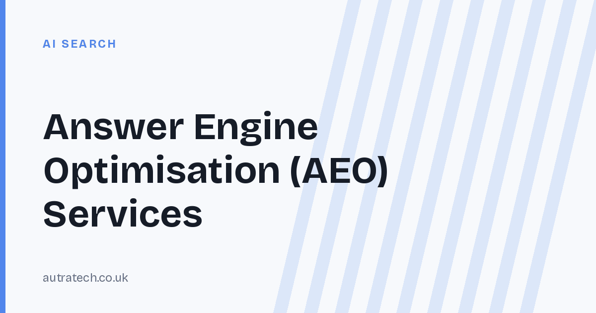 Answer Engine Optimisation (AEO) Services