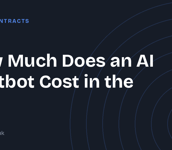 How Much Does an AI Chatbot Cost in the UK?
