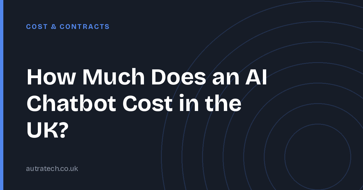 How Much Does an AI Chatbot Cost in the UK?