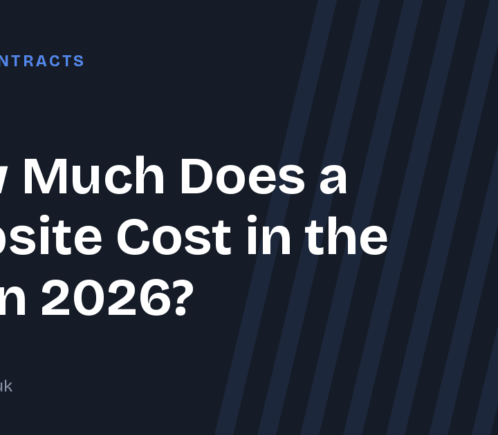 How Much Does a Website Cost in the UK in 2026?