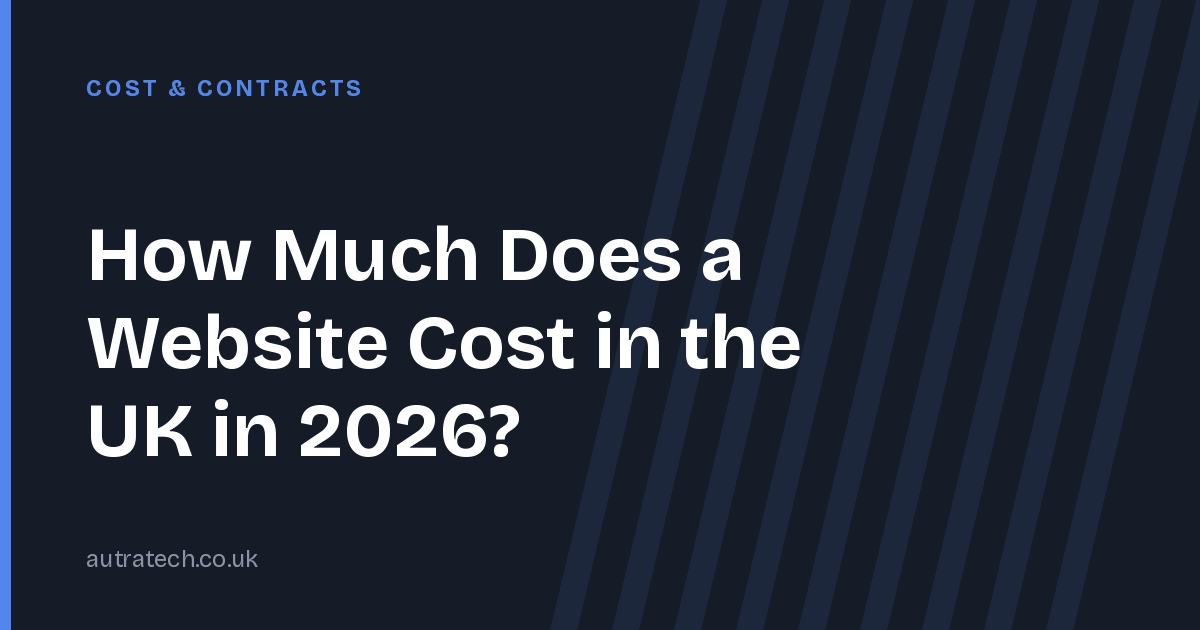 How Much Does a Website Cost in the UK in 2026?
