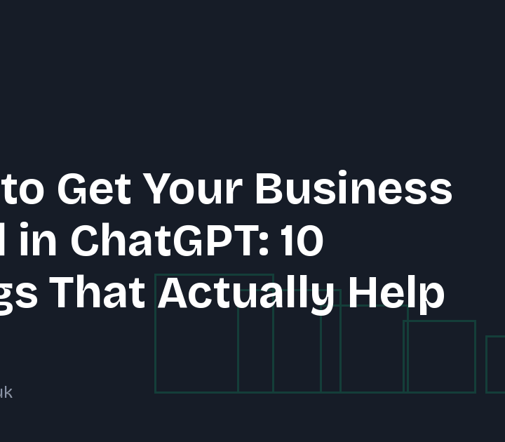 How to Get Your Business Cited in ChatGPT: 10 Things That Actually Help