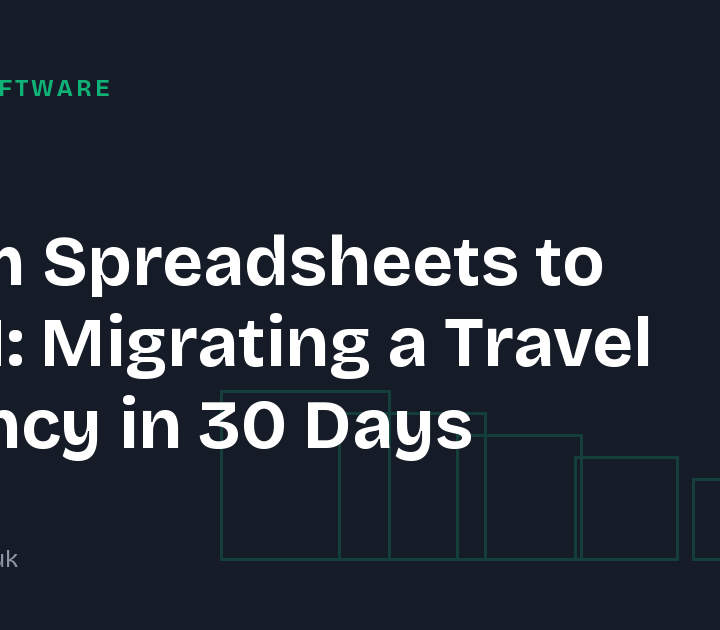From Spreadsheets to CRM: Migrating a Travel Agency in 30 Days